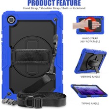 Generico Samsung Galaxy Tab A7 (2020) T500/T505 Case Blue (Yurt Dışından)