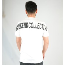 Jizyway Weekend Collective Baskılı Oversize T-Shirt