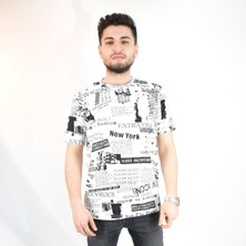 Jizyway New Icon New York Karma Oversize Beyaz T-Shirt