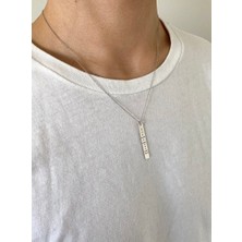 Nida Jewelry 925 Ayar Gümüş Mors Alfabe Isim Kolye