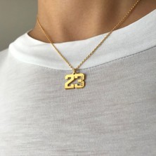Nida Jewelry 925 Ayar Gümüş Numara Isim Kolye