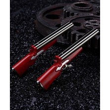 Capra Mini Çift Alevli Tüfek Çakmak Metal Tasarım Manyetorlu Çakmak