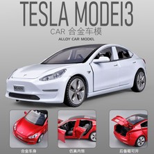 Oloey Tesla Model3 Araba Modeli Oyuncak Araba Modeli (Yurt Dışından)