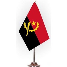 Sb Sistem Bayrak Angola Masa Bayrağı Sadece Kumaşı