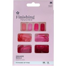 Finishing Touches Takma Tırnak Pembe