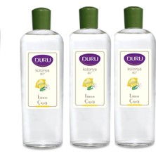Duru Limon Kolonya Pet Şişe 400 Ml 3'Lü Set