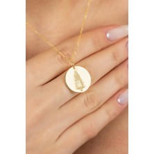 Lieza Kadın 925 Ayar Gümüş Çam Ağacı Kolye