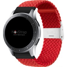 Novstrap Huawei Watch Gt2 46MM ile Uyumlu Kordon Kayış (22MM) Flexible Elastik Örgü Kayış