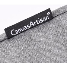 Canvas Artisan L25-58 11 Inç Dizüstü Bilgisayar Evrak Çantası Koruyucu Çanta Dizüstü Bilgisayar El Çantası Dış Depolama Cepleri Ile (Yurt Dışından)