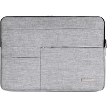 Canvas Artisan L2-02 Business Style Laptop Depolama Kılıfı Pu Dergi Slim Taşıma Çantası 13 Inçlik Defter Için Şok Geçirmez Astar (Yurt Dışından)