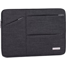 Canvas Artisan L2-108 Büyük Kapasiteli Dizüstü Bilgisayar Slim Fermuar Taşıma Çantası 13 Inç Dizüstü Bilgisayarlar Için (Yurt Dışından)