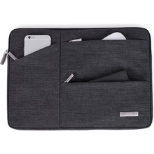 Canvas Artisan L2-108 Ince Fermuar Dizüstü Bilgisayar Kasası, 14 "defter Için Mini Depolama Torbası Ile Taşıma Çantası (Yurt Dışından)