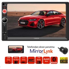 KG Group Cameron 7 Inç Mirror Link Double Teyp Bt USB Aux Sd Kumandalı Kameralı