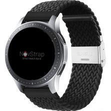 Novstrap Huawei Watch Gt3 Se ile Uyumlu Kordon Kayış (22MM) Flexible Elastik Örgü Kayış