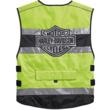 Harley-Davidson Men's Hi-Visibility Ce-Certified Reflective Vest