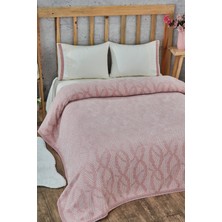 Evlen Home Collection Valerin Şönil Akrilik Çift Kişilik Yatak Örtüsü Seti (Pike Takımı) Çeyizlik - Günlük 4 Parça 250X260CM