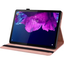 SZYKD Lenovo Için Tablet Kılıfı P11 TB-J606F Güz Gold (Yurt Dışından)