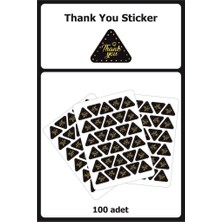 Lizpo Decor Thank You Sticker Etiket 6