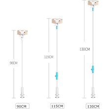 SZYKD Ubn-46 Düzenli Versiyonu Dönebilen ve Ayrılabilir Tembel Masaüstü Başucu Standı Cep Telefonu Standı, Yükseklik: 90 cm (Beyaz) (Yurt Dışından)