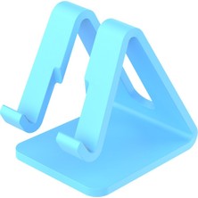 SZYKD 4 Adet Z1 Taşınabilir Masaüstü Telefon Standı Tembel Tablet Stand, Renk: Plastik ㄳㄸ Blue ㄳㄹ (Yurt Dışından)