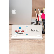 Hediye Dükkanı Bilgisayar Teknisyenine Hediye Taş Masa Isimliği