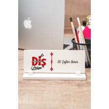 Hediye Dükkanı Diş Hekimine Hediye Taş Masa Isimliği