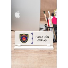 Hediye Dükkanı Deniz Kuvvetlerine Özel Hediye Taş Masa Isimliği