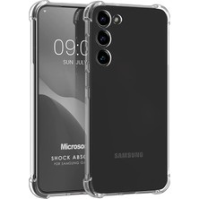 Microsonic Samsung Galaxy S23 Plus Kılıf Shock Absorbing Şeffaf