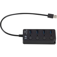 SZYKD 4 Bağlantı Noktası USB 3.0 Hi Hızlı Çoklu Hub Genişleme Pc ve Dizüstü Bilgisayar Için Anahtar (Yurt Dışından)