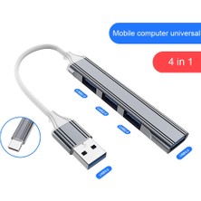 SZYKD 2 Pc Çok Işlevli Genişletilmiş Yerleştirme, Spesifik: Type-C/usb-C 3.0 (Pembe) (Yurt Dışından)