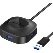 SZYKD H25-3.0 3 x USB Port Tf/sd Kart Okuyucu Bilgisayar Defteri Yüksek Hızlı Hub Splitter (Yurt Dışından)