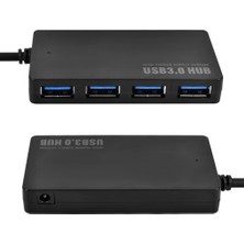 SZYKD Taşınabilir Süper Hızlı 4 Bağlantı Noktası USB 3.0 Hub LED Göstergesi 5gbps Sıcak Aşı, Usb3.0 Sinyalini Temizle (Yurt Dışından)