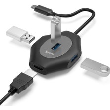 SZYKD Hub, Arayüz Sayısı: Usb3.0 - USB5V+1XUSB3.0+3XUSB2.0 (Yurt Dışından)