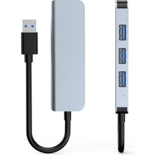 SZYKD BYL-2013U 4 1 Usb-Usb-3.0 x 1 USB 2.0 x 3 Hub Adaptörü (Yurt Dışından)