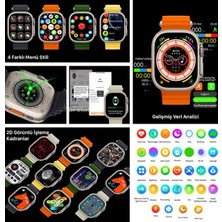 Wearfit Pro Hk8 Pro Max Ultra Watch 8 Ultra Series 2.12 Inç Amoled Ekran Bluetooth Nfc Siri Android Ios Uyumlu