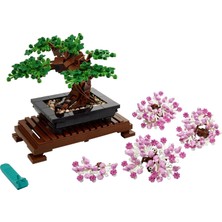 JCS WeiLan Jcs_weilan 878 Parça Bonsai Ağacı 10281 Yapı Taşı Seti - Çok Renkli (Yurt Dışından)