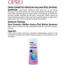 OPRO Keratin Biotin Sarı Kantaron - At Kuruğu -Rezene Özlü Şampuan 400 ml