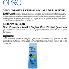 OPRO Kepeğe Karşı Etkili Biotin, Panthenol, Çay ağacı ve Nane Özlü Şampuan 400 ml