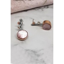 Pier Gümüş Otantik Sedef Taşlı Gümüş Küpe