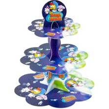 Kikajoy Kral Şakir Uzayda Cupcake Sunum Standı