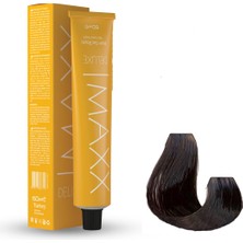 Maxx Deluxe Tüp Boya 7.1 Küllü Kumral 60 Ml X 4 Adet + Sıvı Oksidan 4 Adet