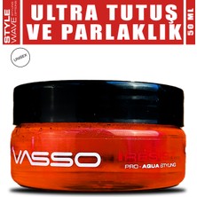 Vasso Kısa Saçlar Için 24 Saat Ultra Tutuş Ve Parlaklık Veren Wax - Resist Pro Aqua 50 Ml 8699216347850