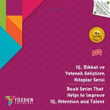 TÜZDER Yayınları 4+ Yaş 6'lı Set / Iq Dikkat ve Yetenek Geliştiren Kitaplar Serisi