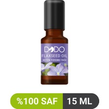 Dodo %100 Saf Keten Tohumu Yağı 15 ml (3 Başlıklı Özel Kutu)