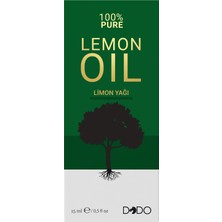 Dodo %100 Saf Limon Yağı 15 ml (3 Başlıklı Özel Kutu)