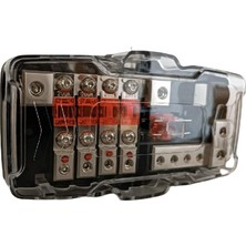 Audiobahn 200A 4lü Blok Dağıtıcı + 2 Yedekli