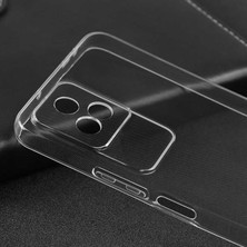 Prolysus Xiaomi Poco F4 Kamera Korumalı Şeffaf Kılıf + Ekran Koruyucu