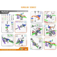 Sole Build Technic Set, 71 Parça Tak-Sök Uçak Block Yapı Seti