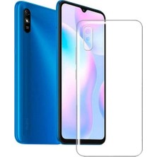 Prolysus Xiaomi Redmi 9A Kamera Korumalı Şeffaf Kılıf + Ekran Koruyucu