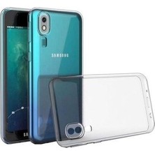 Prolysus Samsung Galaxy A02 Kamera Korumalı Şeffaf Kılıf + Ekran Koruyucu